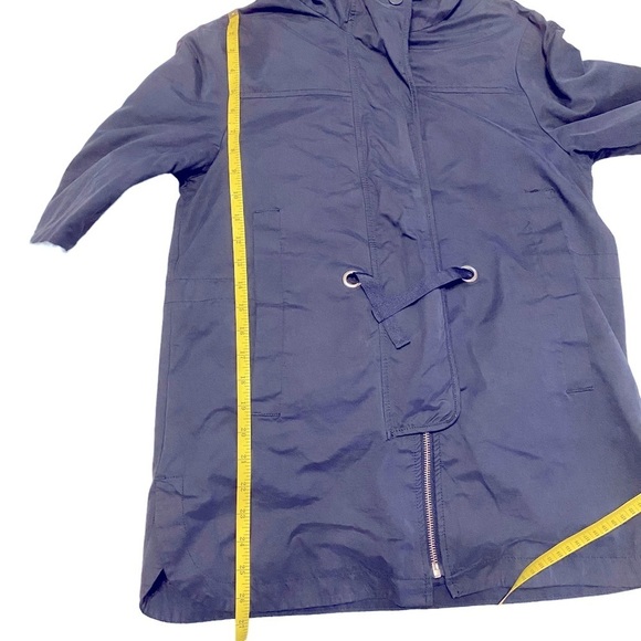 Zara Versatile Blue Hooded Jacket with Removable Vest Girls Size 13/14 - Picture 8 of 10